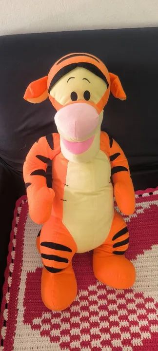 Pelúcia Tigrão Ursinho Pooh Mattel 2003 Grande