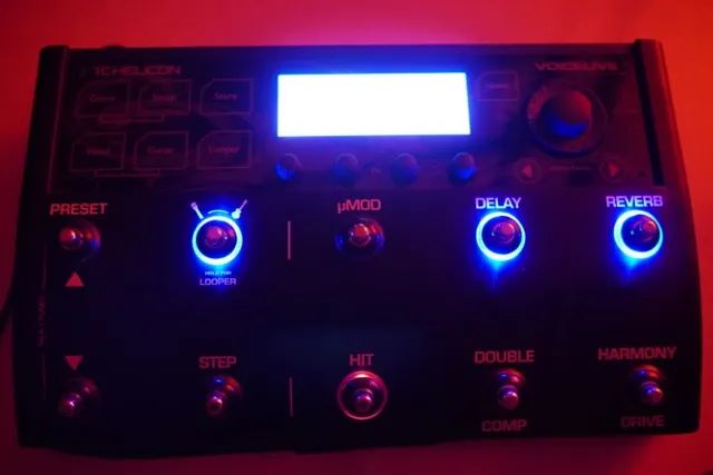 Tc Helicon Voice Live 3 Extreme - Maravilhosa para voz e violão