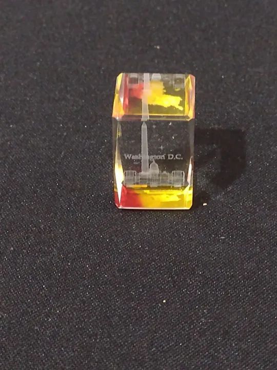 Mini cristal com imagem de Washington D.C. - Foto 3