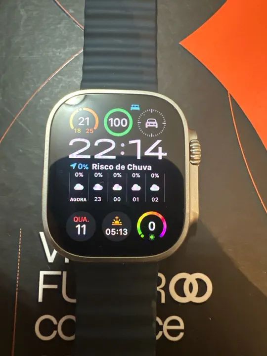 Apple Watch ultra 2 gps celular !barato! Novo! Aceito troca! Na garantia - Foto 4