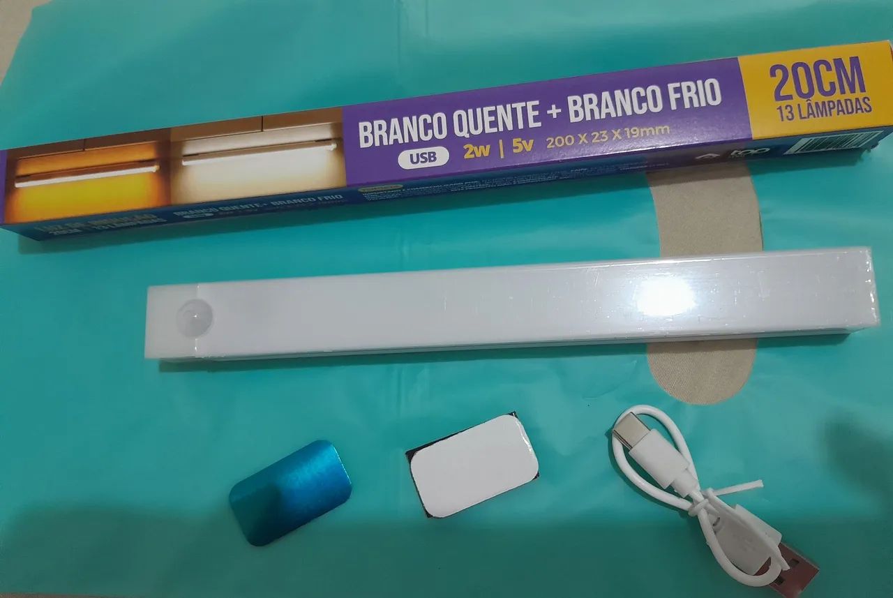 LUMINÁRIA SENSOR DE PRESENÇA 20CM - Foto 3