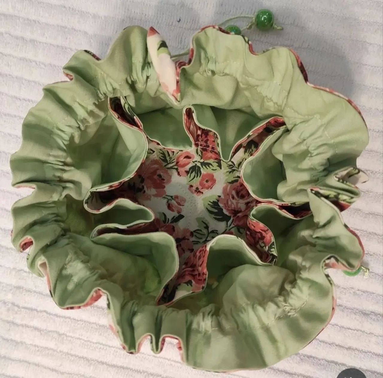 PORTA JÓIAS ou BIJUTERIAS  SOFISTICADOS exclusividade em tecido Mussolini 100% algodão - Foto 5