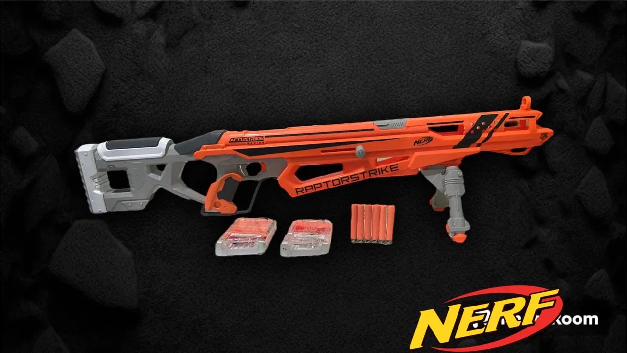 Nerf sniper Raptor Strike 