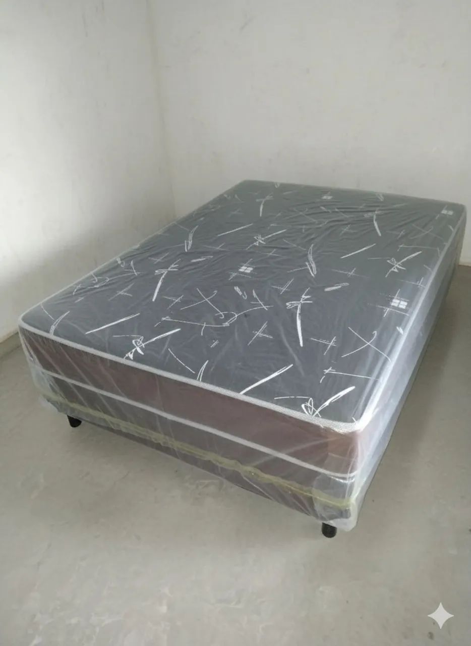 Cama Box casal barata de mas 