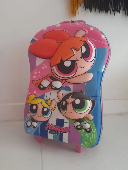 Mochila Meninas super poderosas / Mala de rodinha Powerpuff Girls/ *