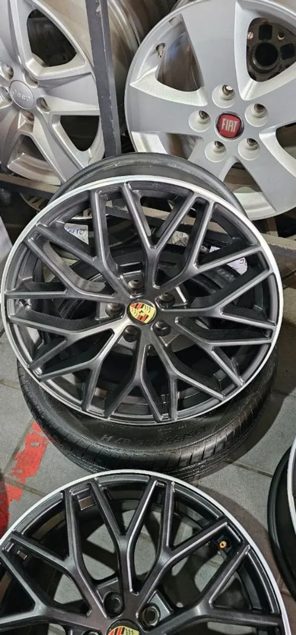 Rodas Porsche 18 polegadas furação 5x105  - Foto 7
