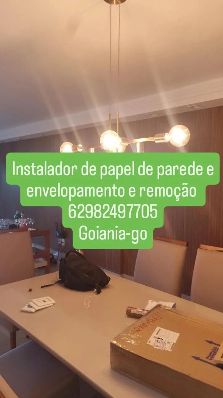 papel de parede e instalação