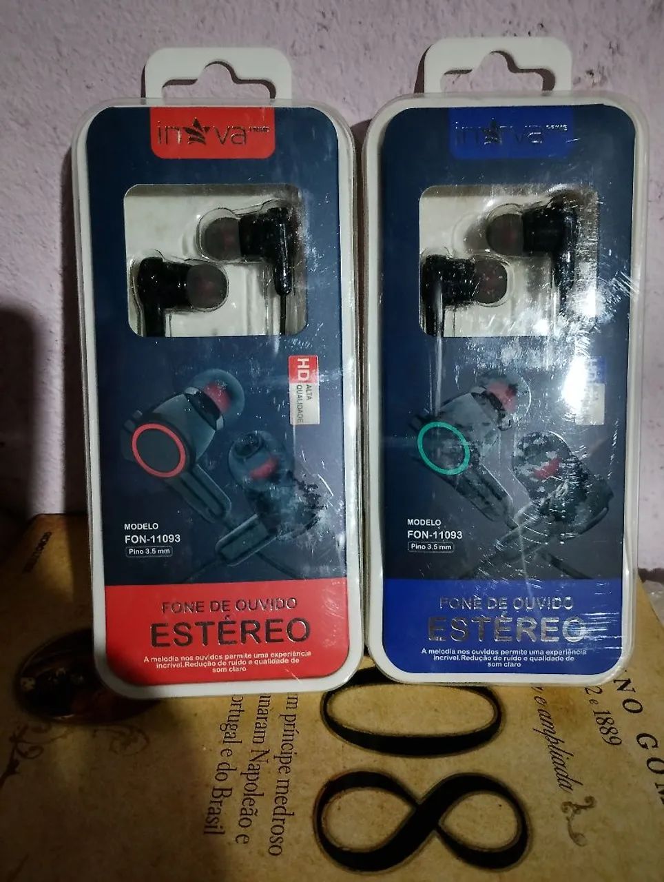 Fone de Ouvido Estéreo - HD de Alta Qualidade  - Foto 4