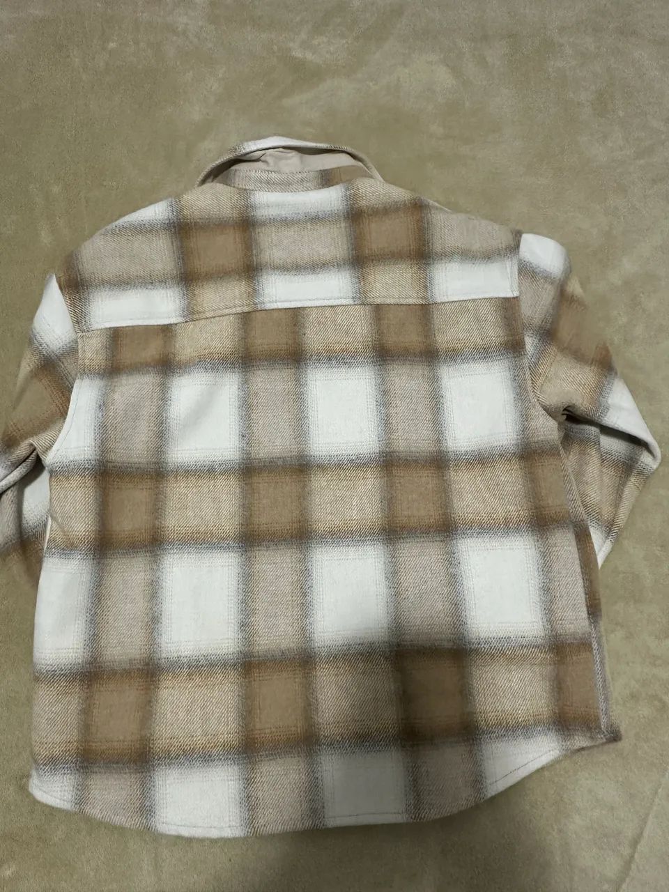 Camisa xadrez infantil Zara  - Foto 2