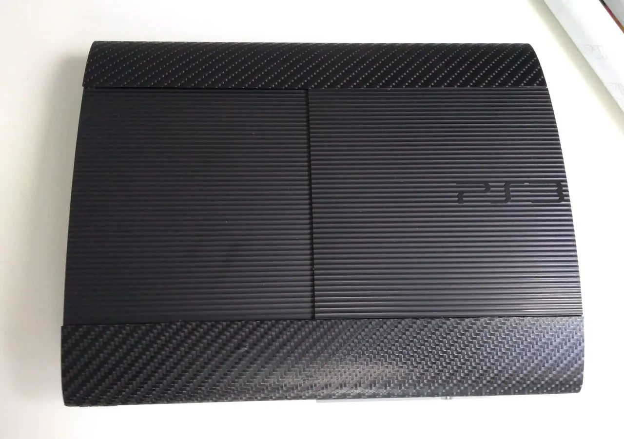 Playstation 3 super slim 500gb com controle original  - Foto 3