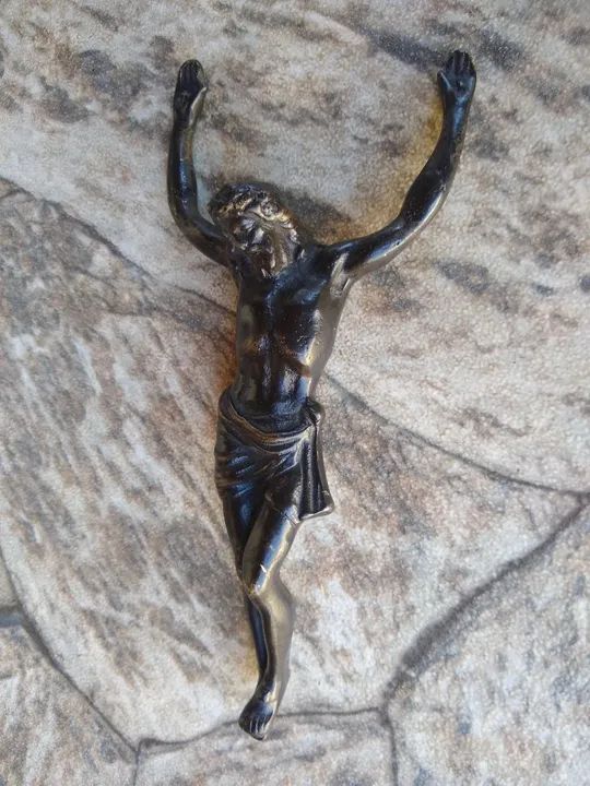 Crucifixo de Bronze Cristo Antigus - Foto 2