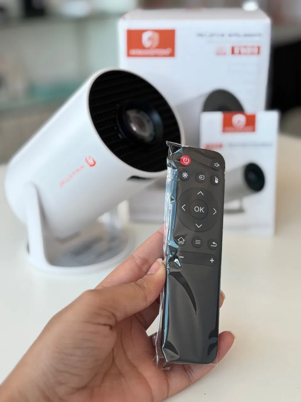 Projetor Portátil inteligente ultra HD