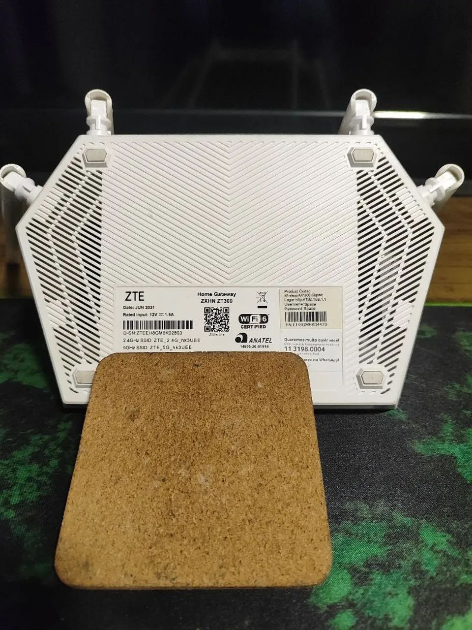 AX1800 GIGABIT ZTE 360  - Foto 2