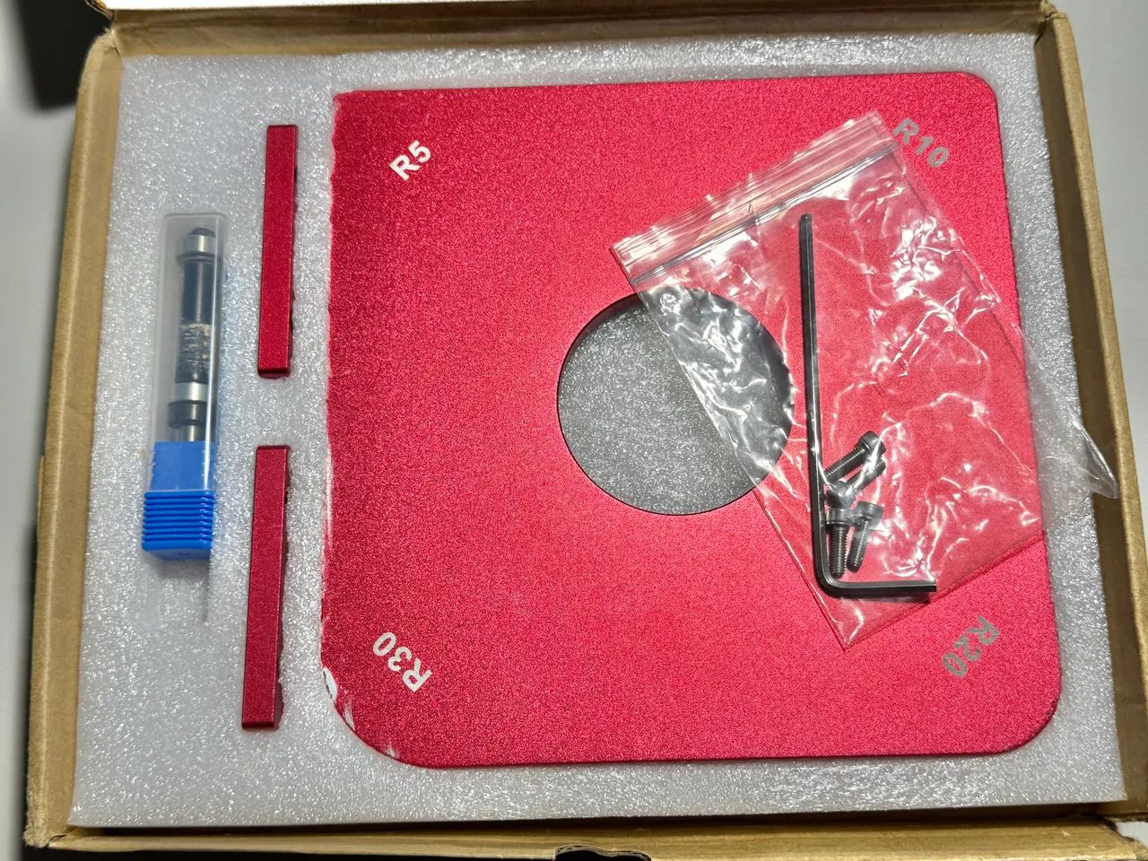 Gabarito angular tupia para canto