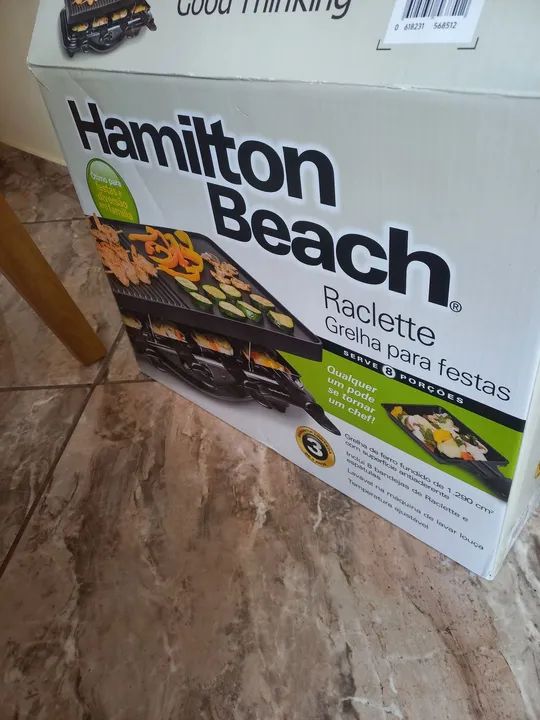 Raclette Hamilton Beach - Nova