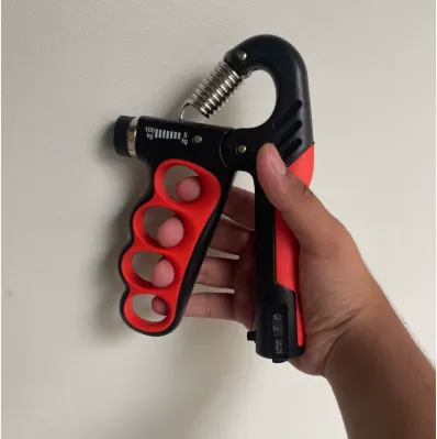 Aparelho Hand Grip Exercitador Mãos Dedo Fisioterapia 5 a 100kg c/ contador