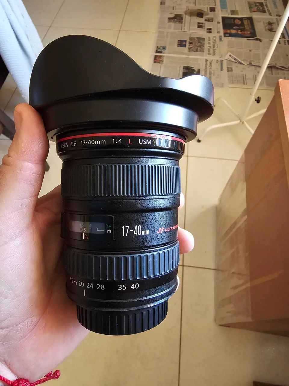 Lente Canon EF 17-40mm f4
