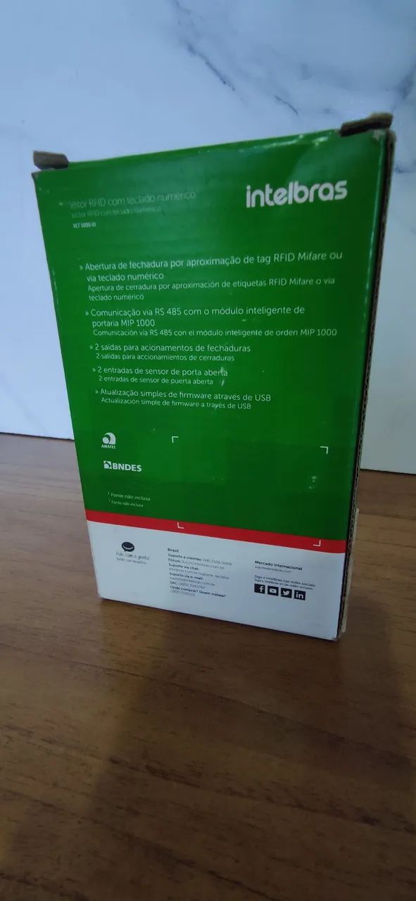 Leitor RFID com teclado Intelbras XLT 1000 ID - Foto 3