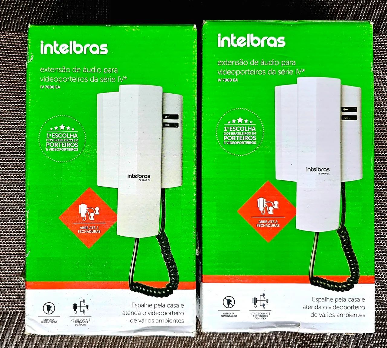 Extensor de áudio para videoporteiros Intelbras IV 7000 EA