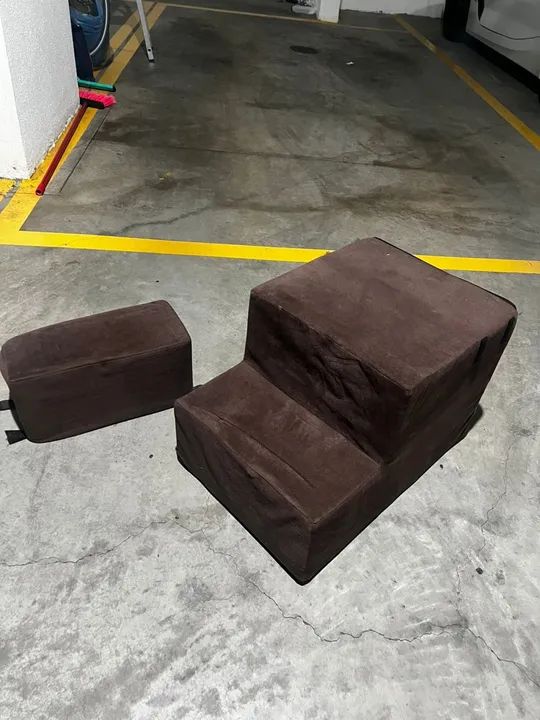 Escada para pet em suede 60cm de altura  - Foto 2