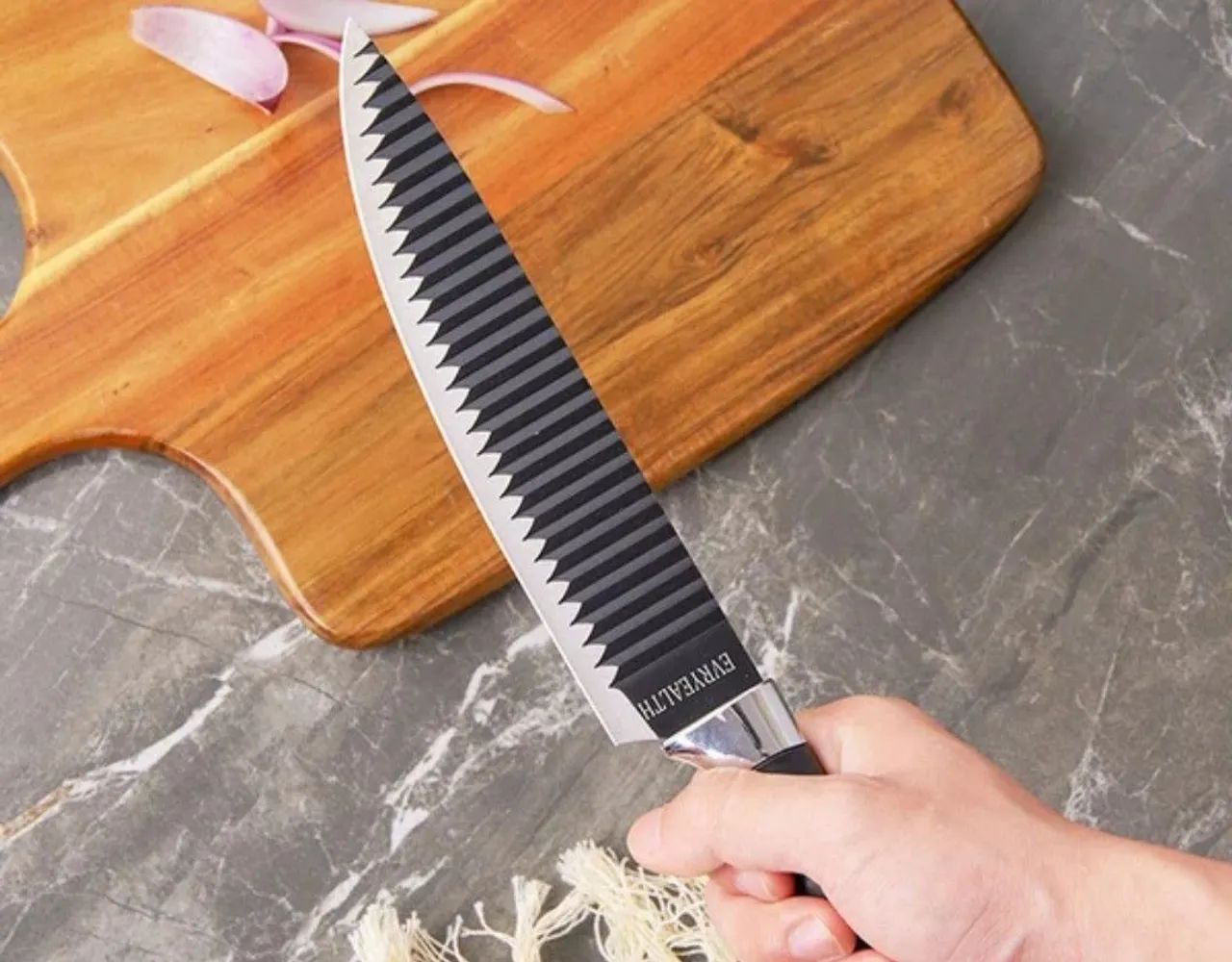 Kit 6 Peças Facas Antiaderente - NOVO - Foto 2