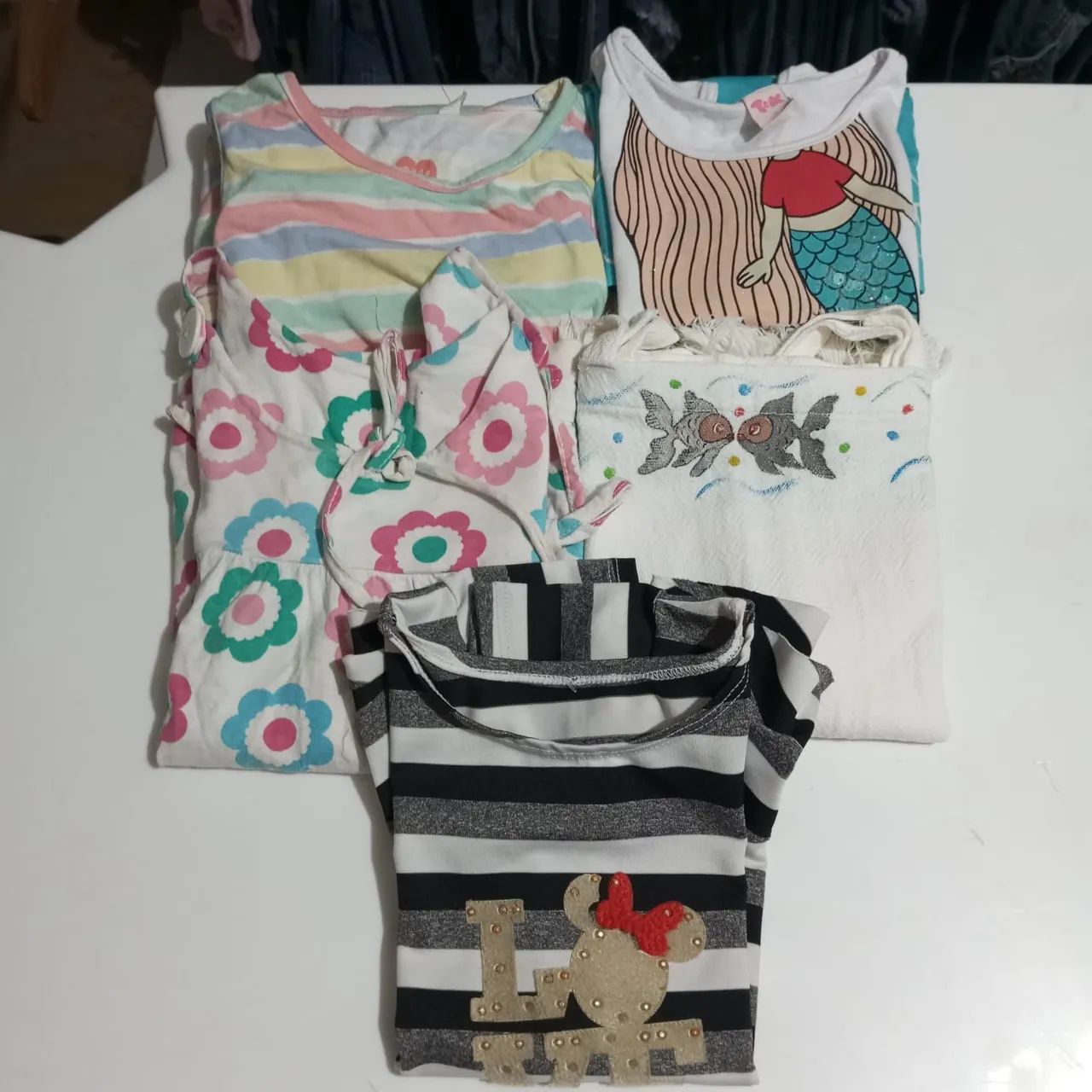 Lote 5 vestido Tam .02  