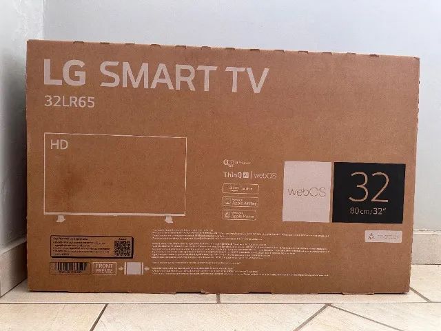 Smart TV LG 32 Polegadas LED HD 32LR651CBSA - Lacrada e com nota fiscal ...