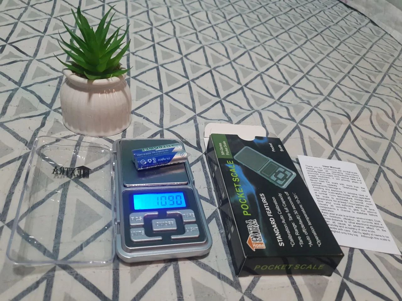 Balança de precisão 200g, ouro, joias, 2 dígitos  - Foto 2
