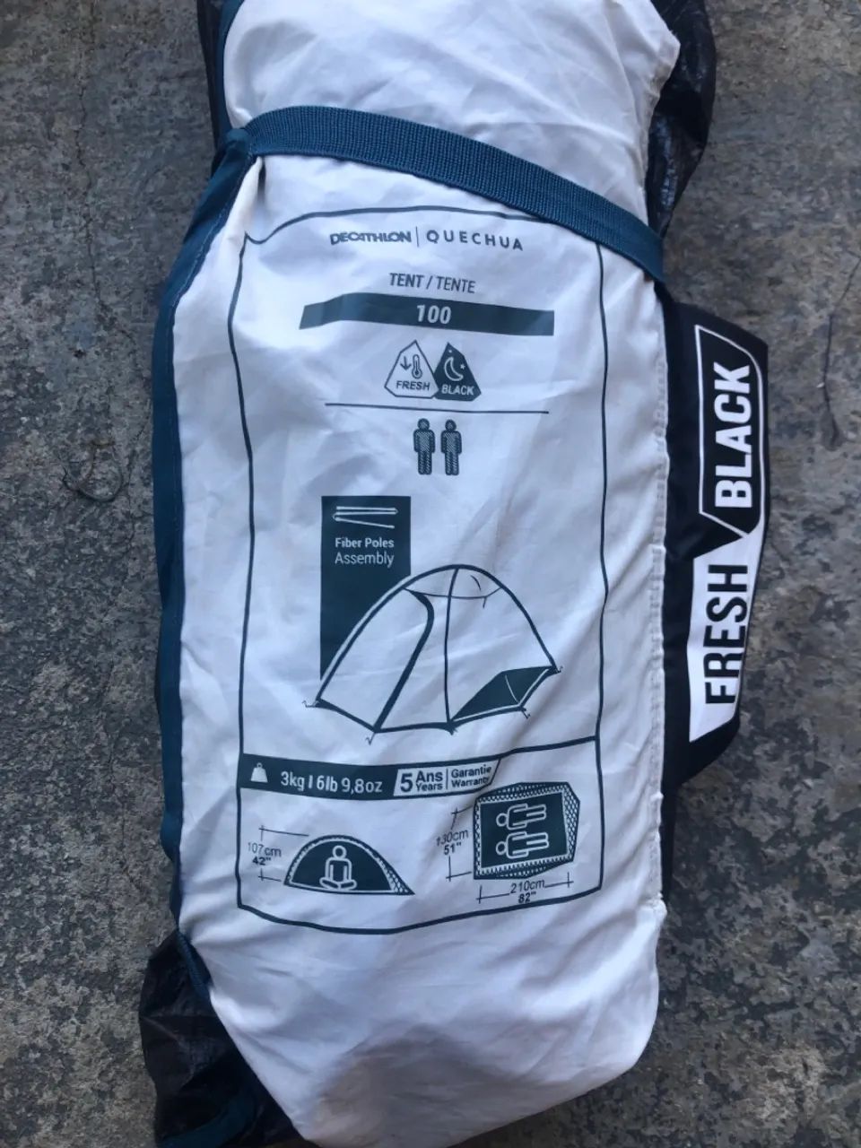 Barraca Camping quéchua 2 Pessoas - Foto 3