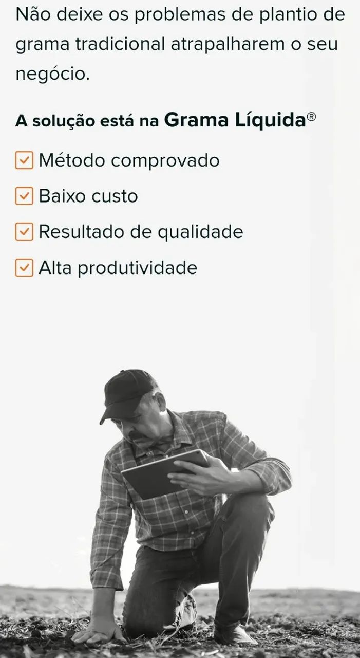 GRAMA LIQUIDA - Plantio de grama hidro-semeadura. - Foto 6