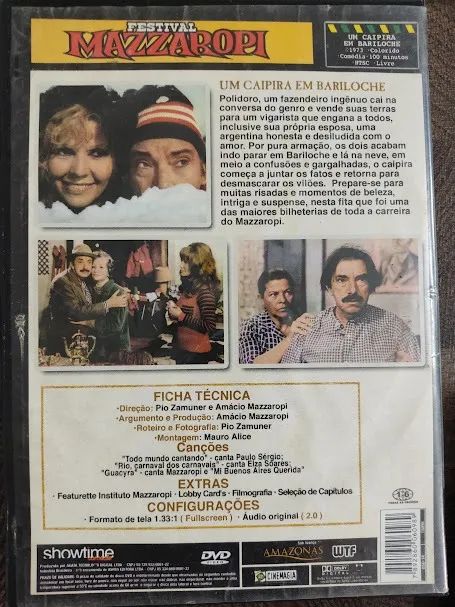 Kit 4 DVD Coleção Mazzaropi - Cinemagia - Filmes Nostalgicos - Foto 4