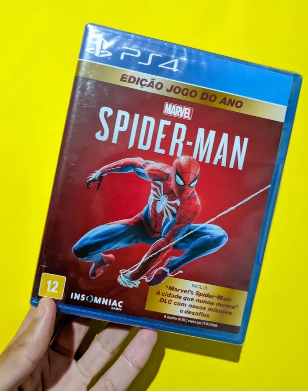 Spider-Man Edição Jogo do Ano LACRADO PS4