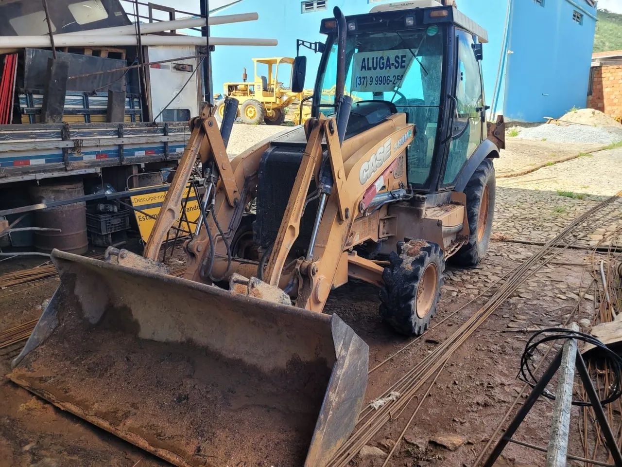 Retroescavadeira CASE - Pronta para o trabalho! - Foto 2