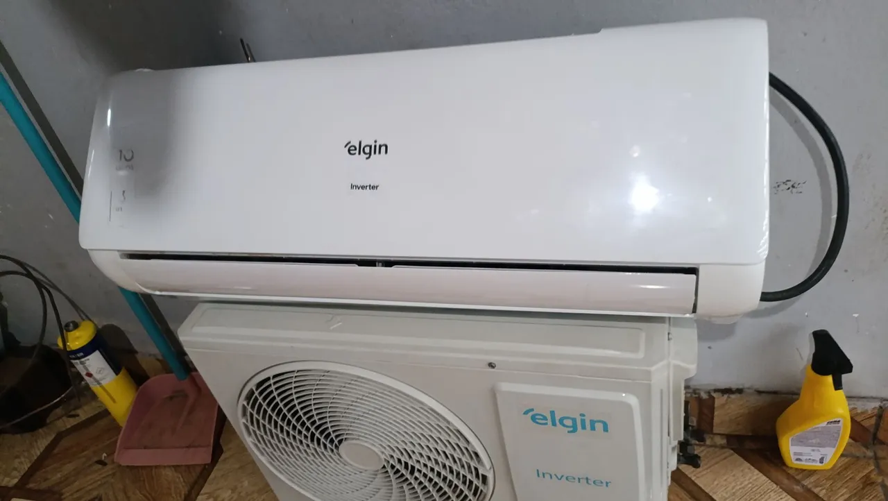 Ar Condicionado Split Inverter Elgin inverter 12 mil btus novo 2300 instalado