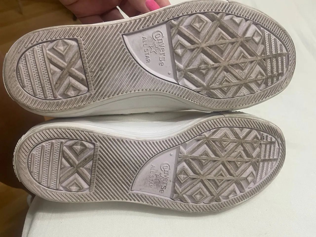 Converse All Star branco - Foto 3