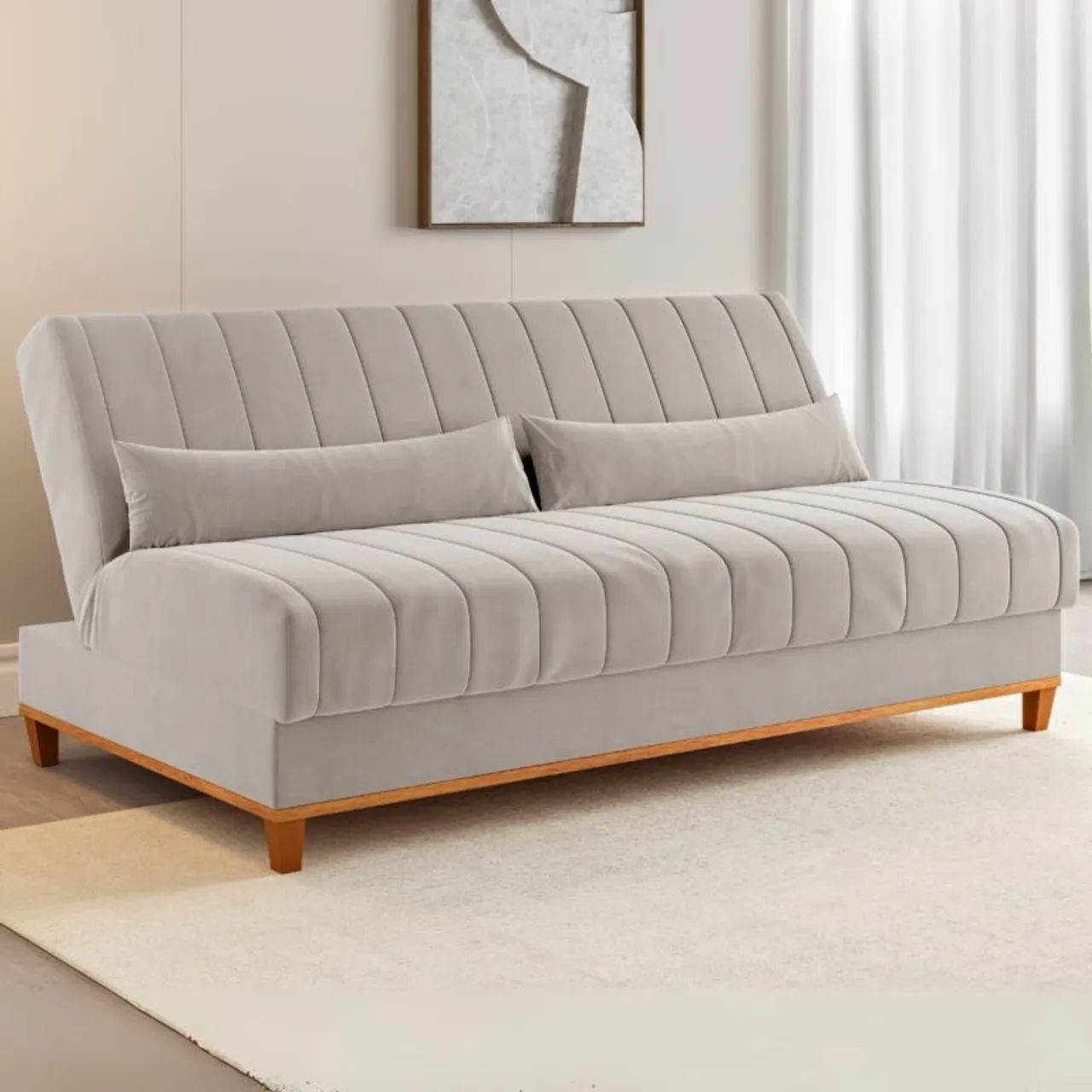 Sofá Cama 1,80m Concept Design Moderno tt97 - Foto 2