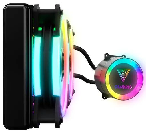 Water Cooler Gamdias Chione M2-240R ARGB (240mm) - Controladora ARGB inclusa - Foto 2