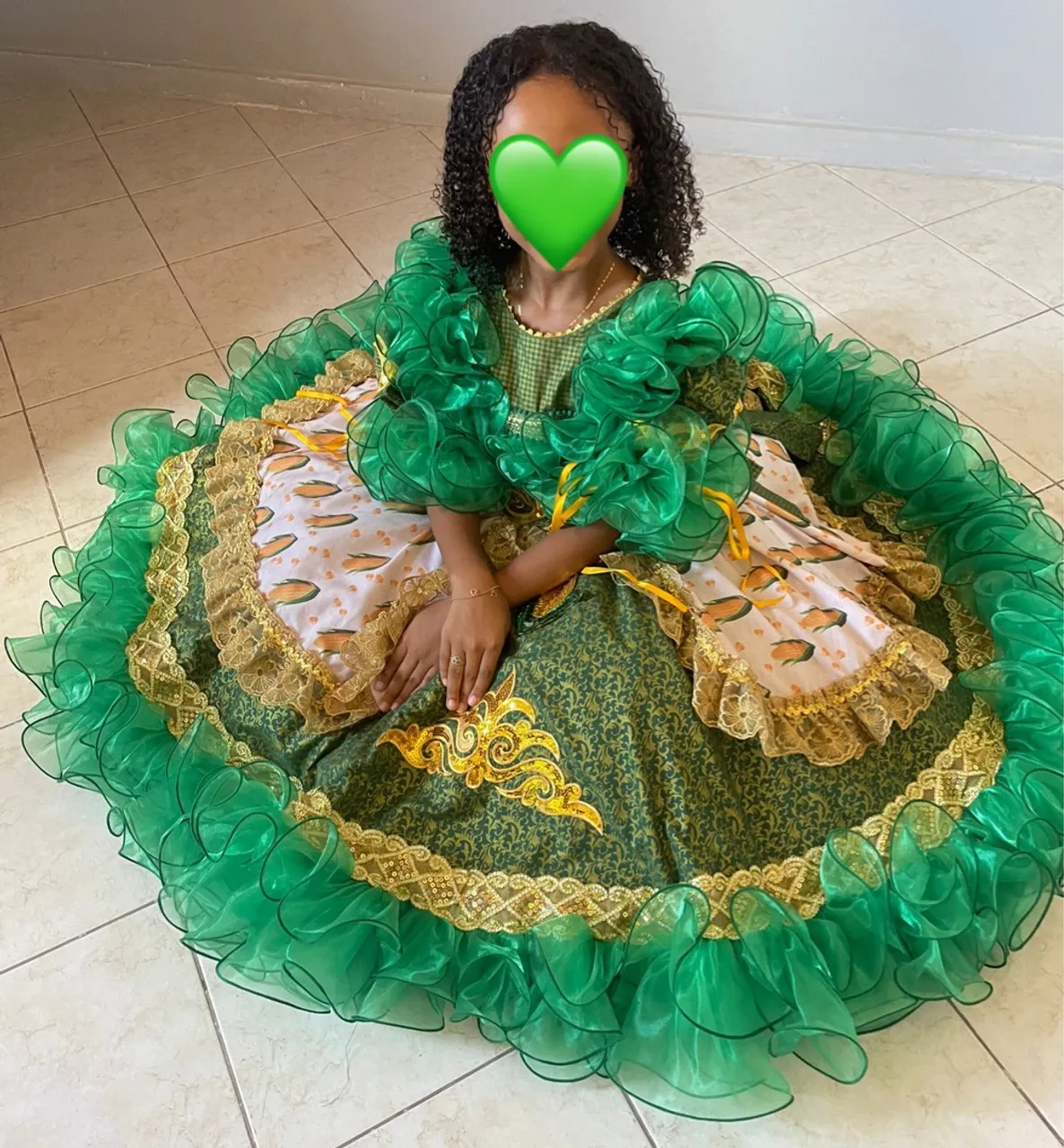 ALUGO VESTIDO RAINHA DO MILHO ? LUXUOSO