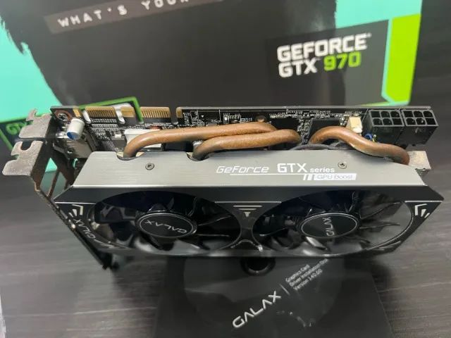 Placa de Video - GForce GTX 970 OC - 4GB + Nota Fiscal - Foto 4