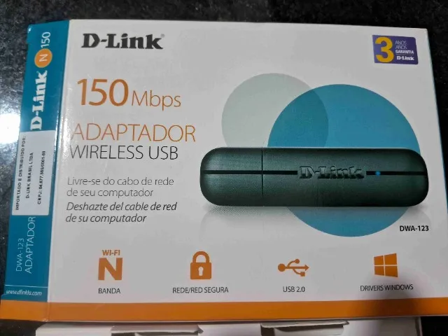 Adaptador Wirelless 150Mbps - D-LINK