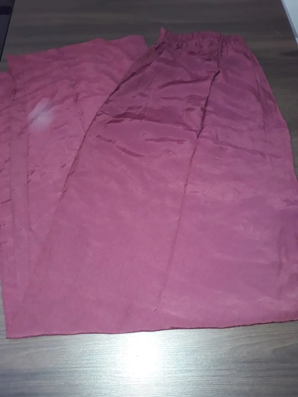 Calça Plus Size Cor Marsala