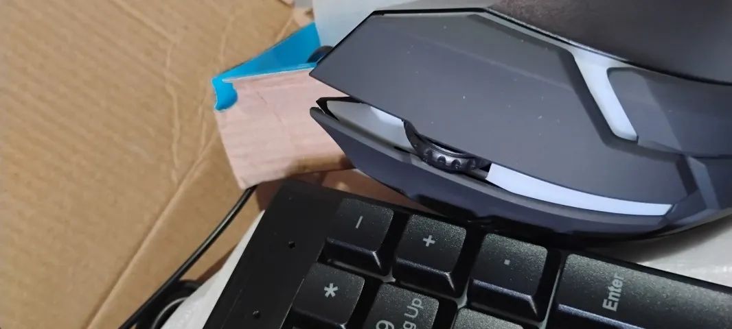 Kit Teclado + Mouse Gamer RGB - HOOPSON - Novo - Foto 5