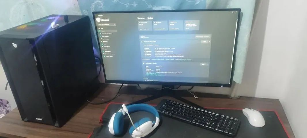 COMPUTADOR CORE I5 COM  4 GIGA  DE RAM COMPLETO COM GARANTIA DE 1 ANO - Foto 3