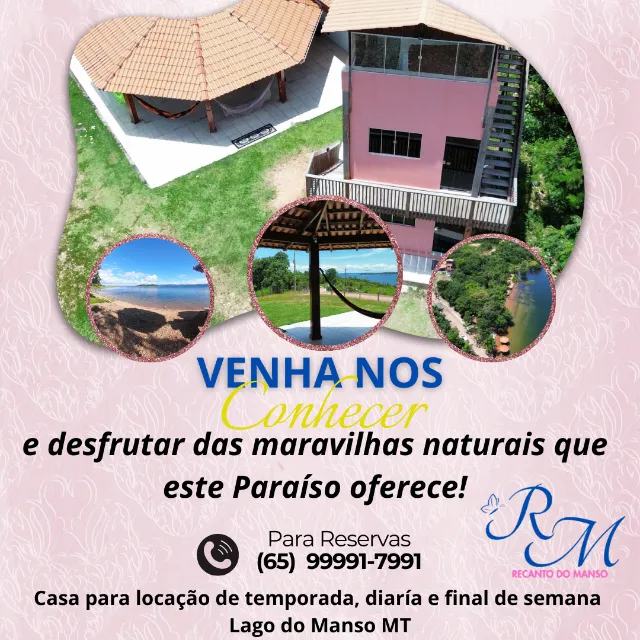 Casa de temporada Lago do Manso