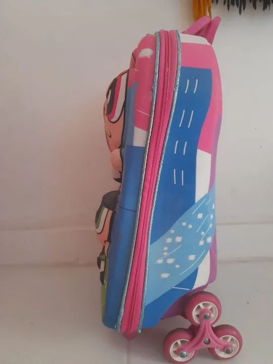 Mochila Meninas super poderosas / Mala de rodinha Powerpuff Girls/ * - Foto 5