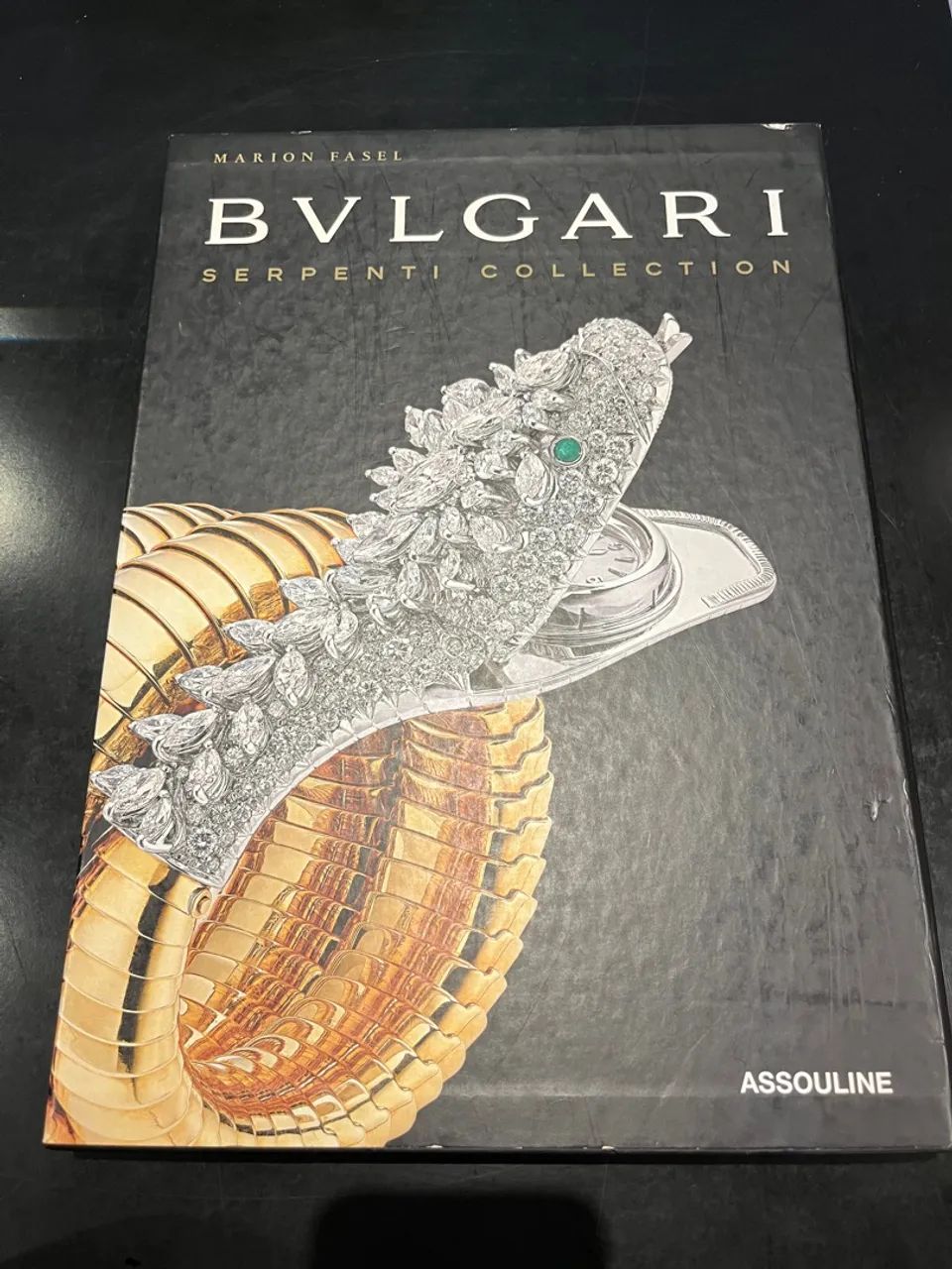 Livro BVLGARI Serpenti Collection