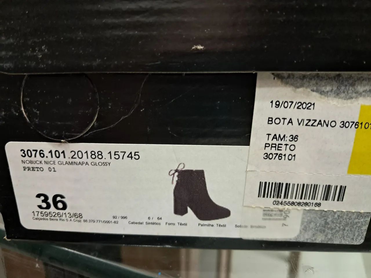 Botas Da marca Vizzano seminovas. - Foto 4