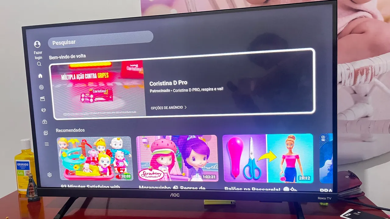 Smart TV AOC Roku