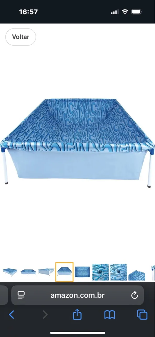 Piscina Infantil com Cobertura - Diversão Garantida!
