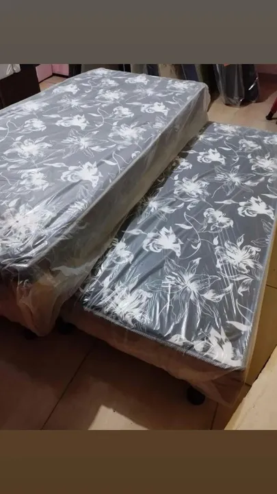 Cama Box Conjugada Casal com Espuma D33